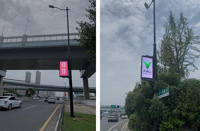 The Role of Street Light Pole Banner During Peak Traffic Periods