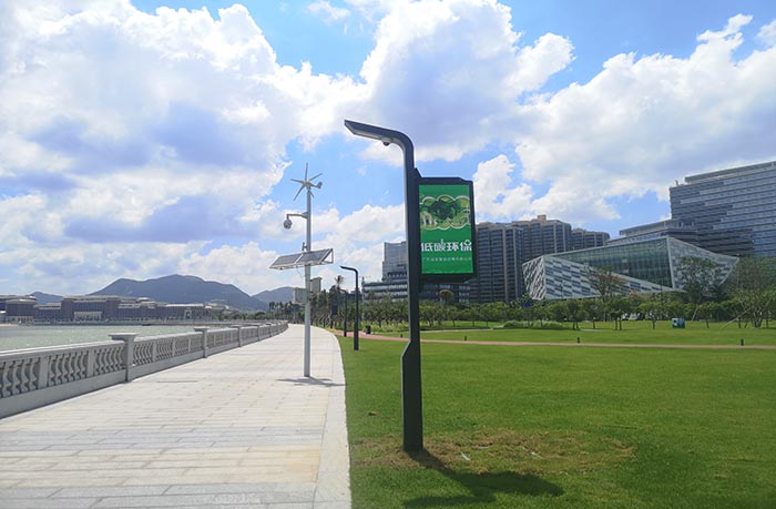 The 100,000-Hour Lifespan of LED Pole Screen: Key to Smart Cities