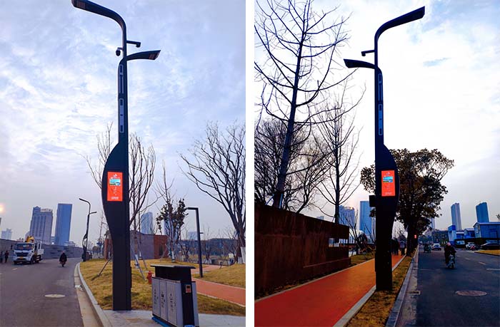 Enhancing Parks with street led pole screen: A Green and Smart Future
