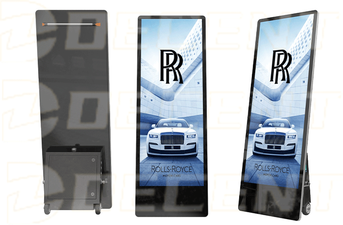 Rechargeable portable LEDTotem: The Game-Changer in Future Advertising Markets