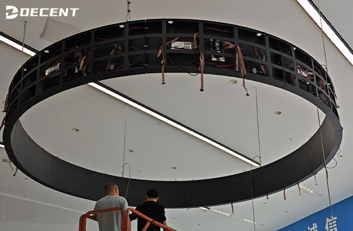 How Toyota Dealerships Utilize Custom-Made Circular LED Displays