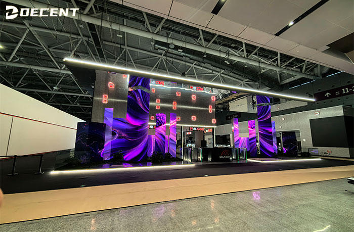 Under what circumstances is the “self-protection” function of LED display screens activated?