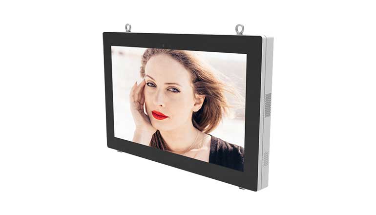 55 英寸壁挂式户外标牌