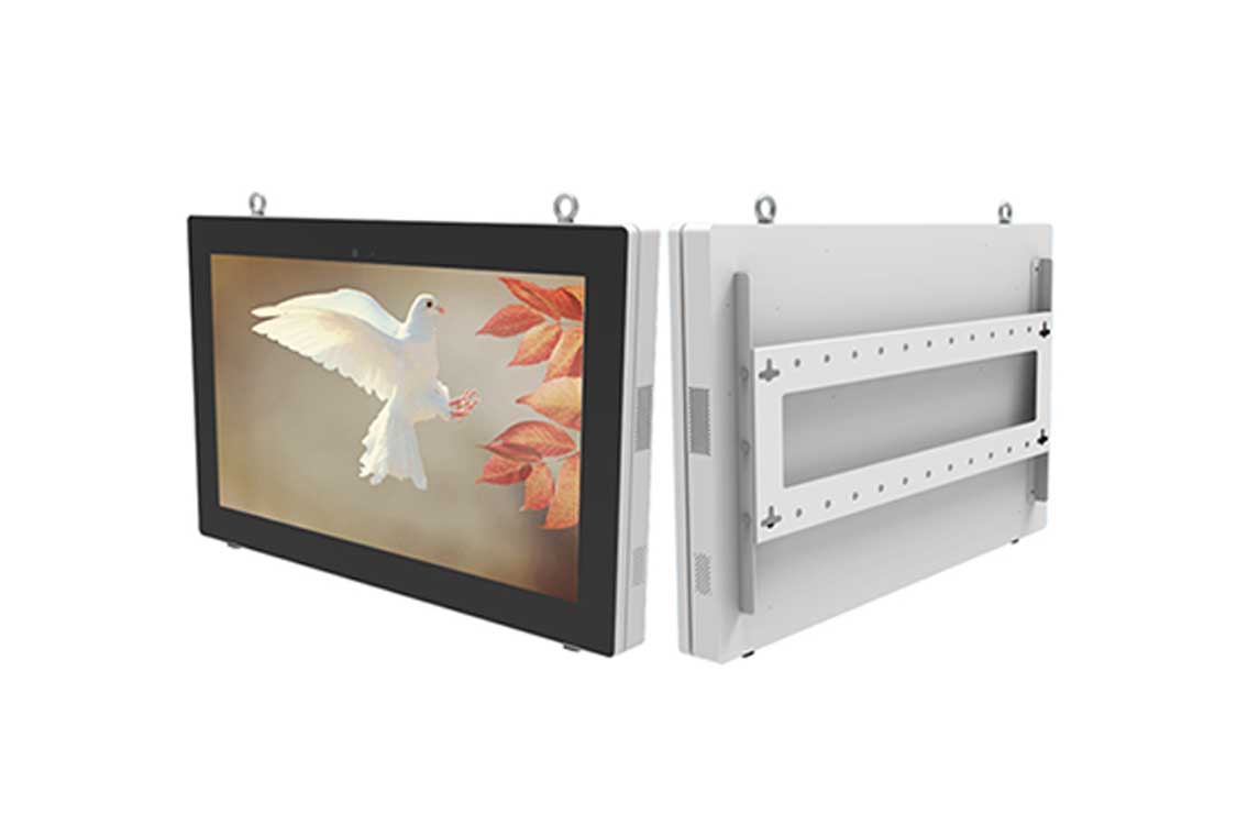 55 英寸壁挂式户外标牌