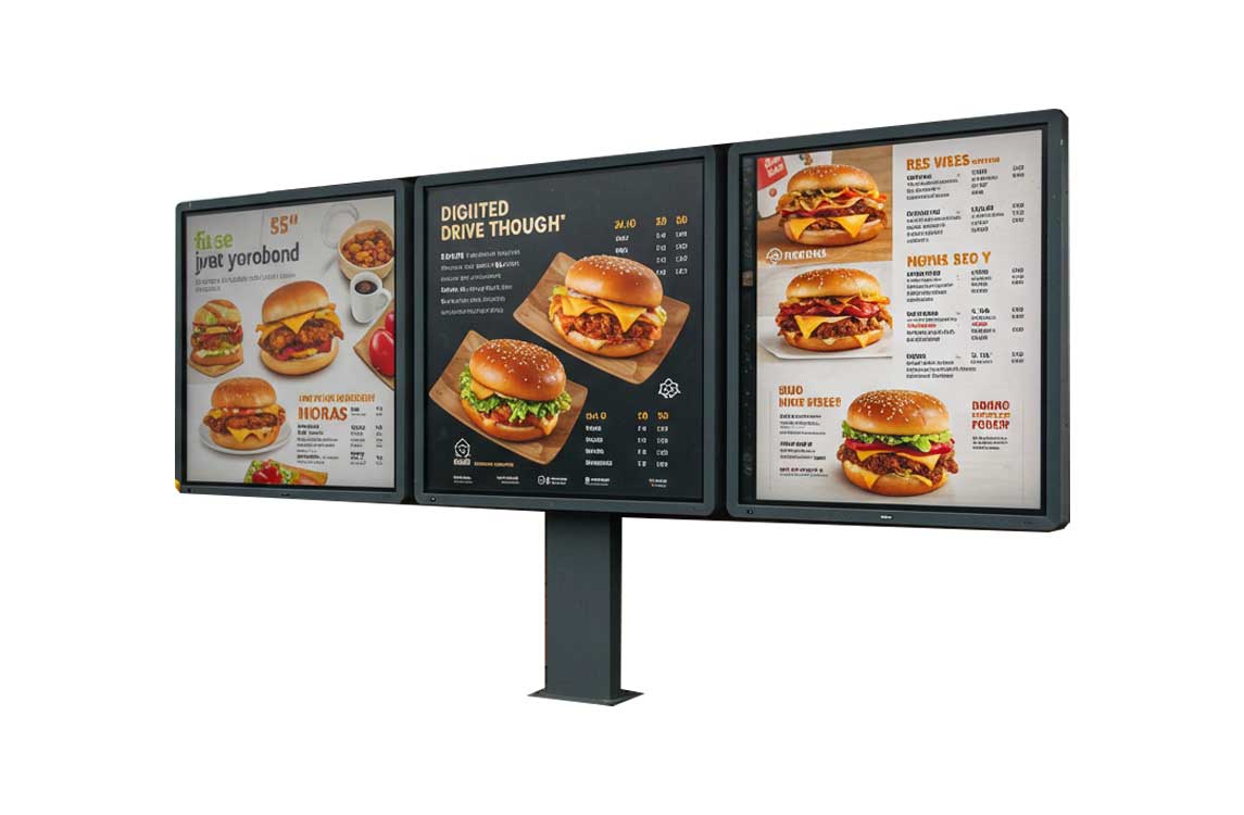 43/55 英寸户外广告数字标牌