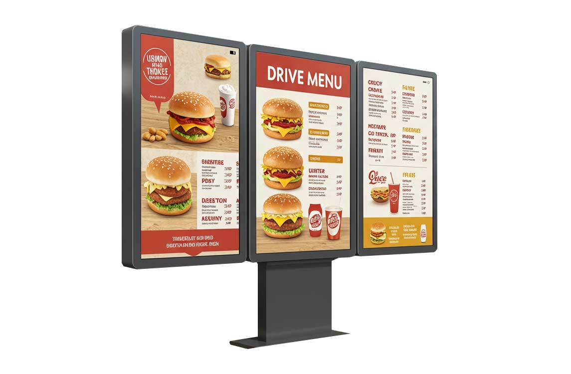 43/55 英寸户外广告数字标牌