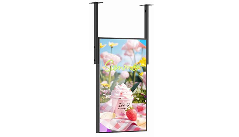 Ultra-Thin Edge Hanging LCD Display