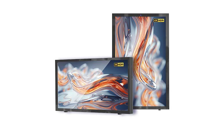 43/55-Inch Outdoor Wall-Mounted Waterproof Digital Signage